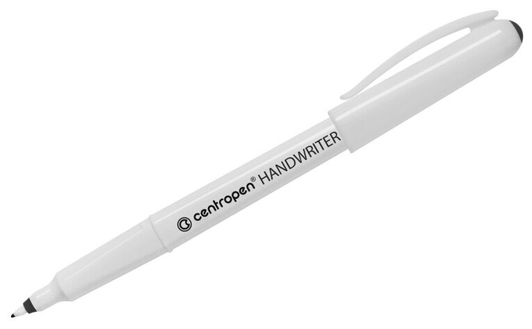 Ручка капиллярная Centropen "Handwriter 4651" черная, 0,5мм, трехгранная (арт. 262104)