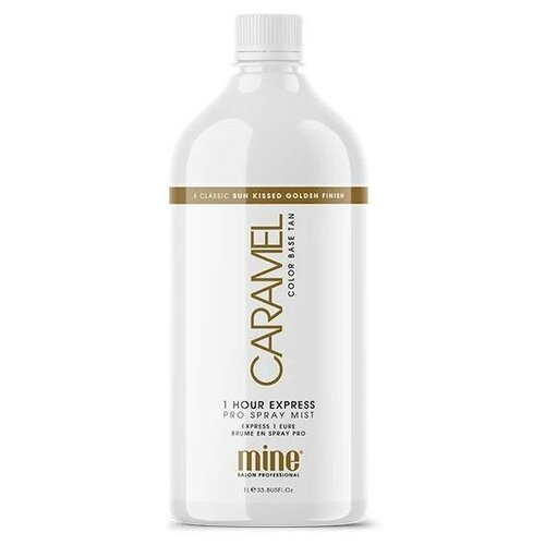 Лосьон для моментального загара MineTan Caramel Pro Spray Mist 10% DHA 1000 мл лосьон для моментального загара minetan wonder tan pro spray mist 13% dha 1000 мл