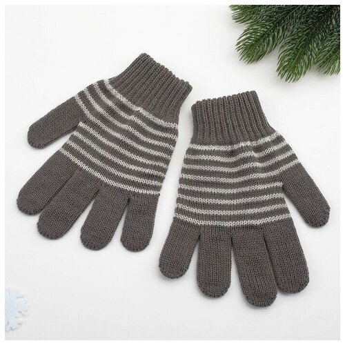 Перчатки СНЕЖАНЬ, размер 7, серый перчатки снежань демисезонные подкладка серый