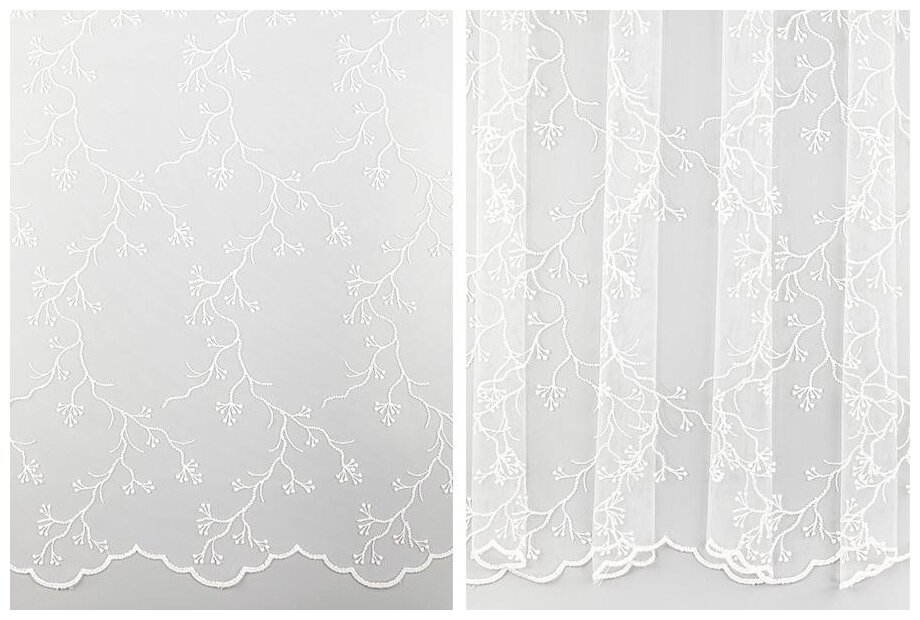 фото Тюль LEGRAND Сакура на ленте, 1 шт.