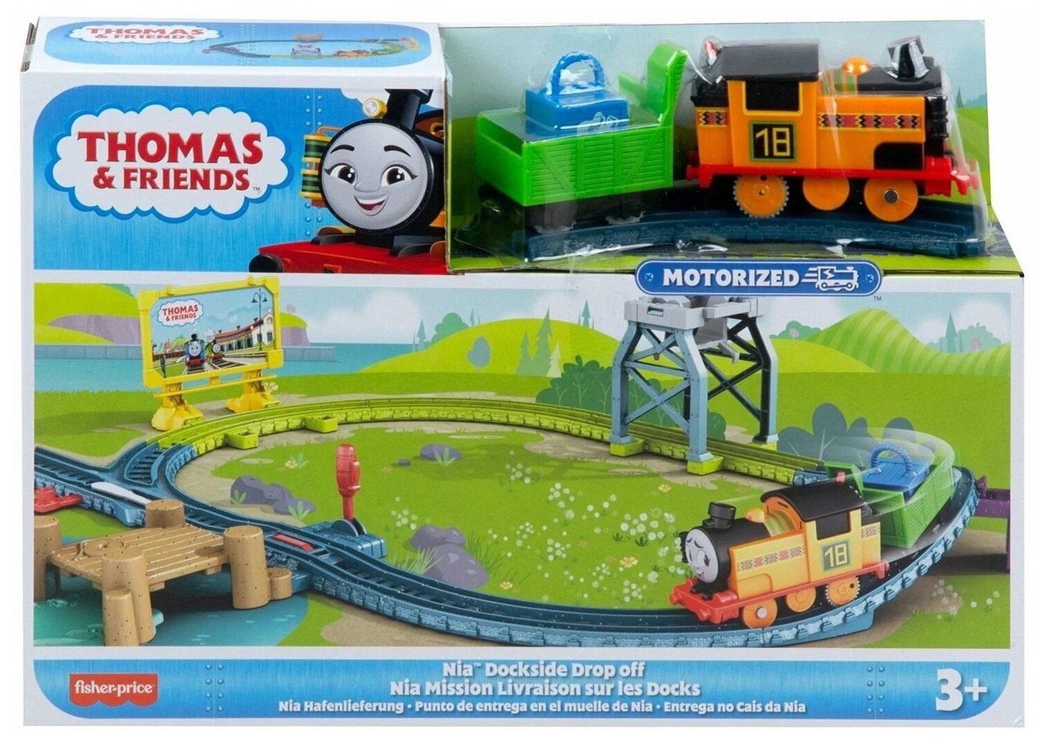 Thomas & Friends Набор игровой Моторизированная трасса Ния, HGY81