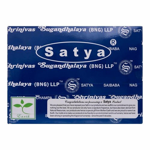 Благовония Assorted (Ассорти 7 ароматов) Ароматические индийские палочки для дома, йоги и медитации, Satya (Сатья), 15г х 42пачки благовоние hexa love satya сатья 30г