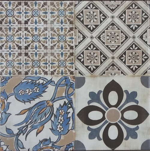 фото Нефрит винтаж Керамическая плитка Декор массив стандарт винтаж 02