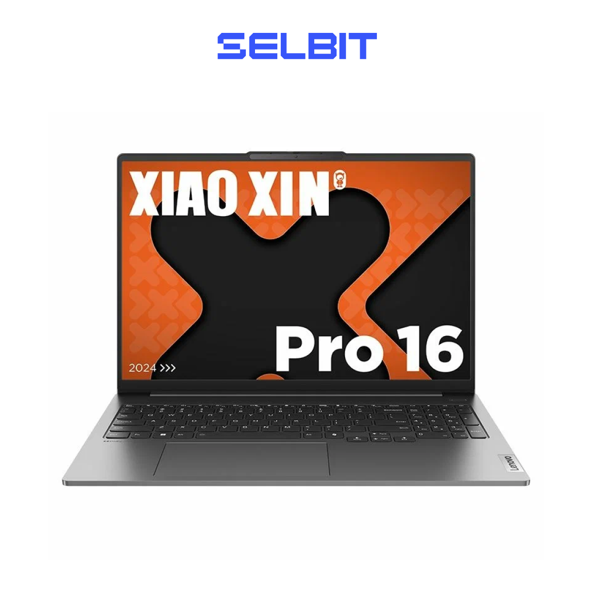 Ноутбук Lenovo XiaoXin Pro 16, AMD Ryzen 7 8845H, RAM 32ГБ, SSD 1ТБ, Русская раскладка, Cерый — фото 1