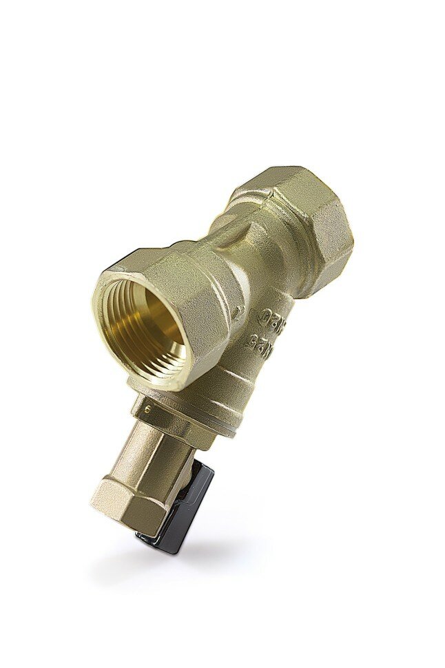 Фильтр косой c мини краном 3/4" TIM — фото 1