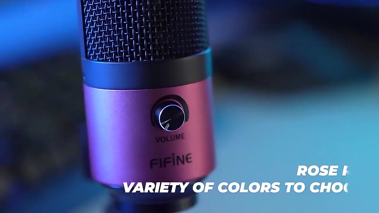 Конденсаторный микрофон для компьютера Fifine K669B (Black) — фото 1