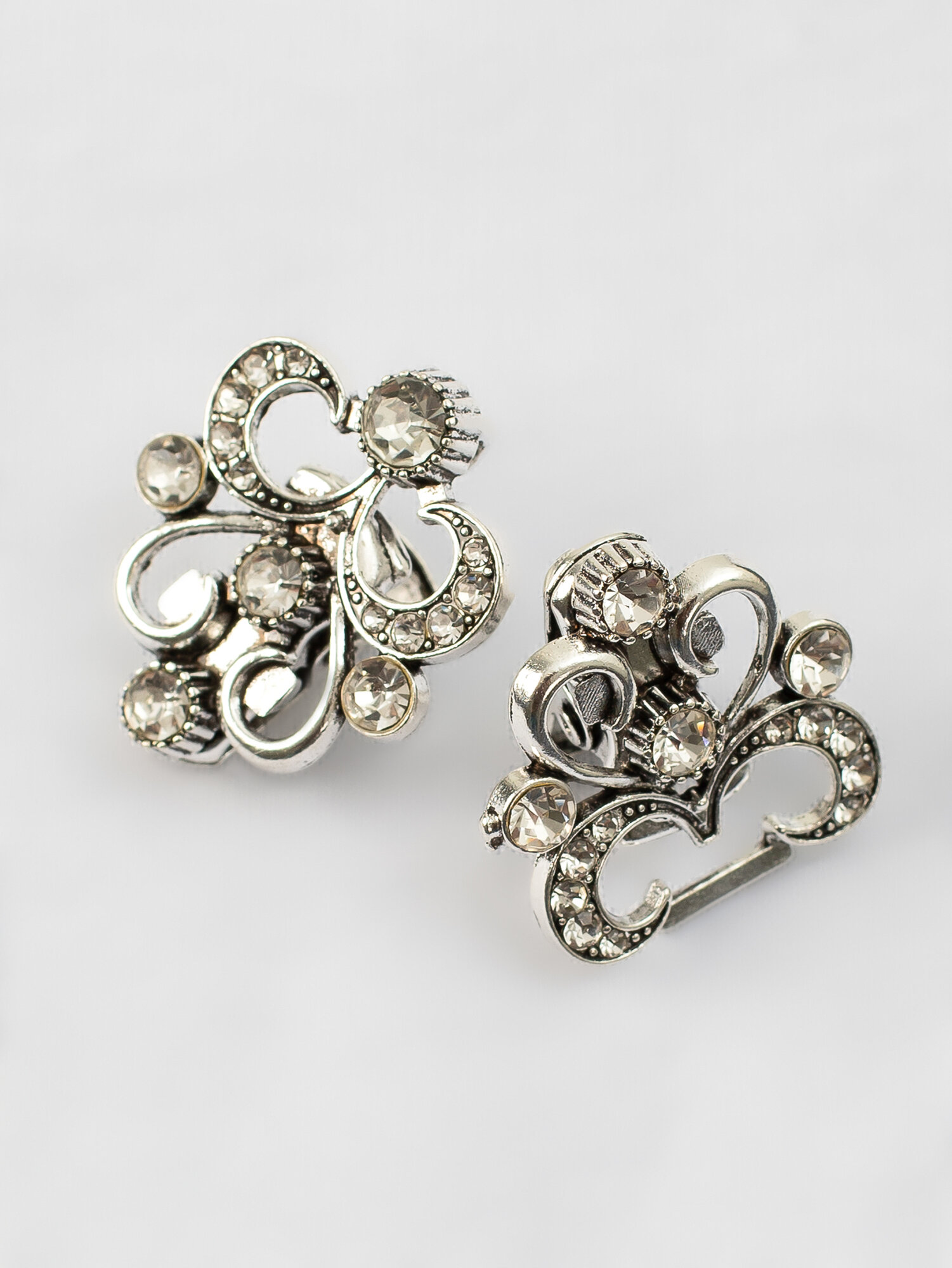 Зажим для кардигана JEXY, серебряный — фото 1