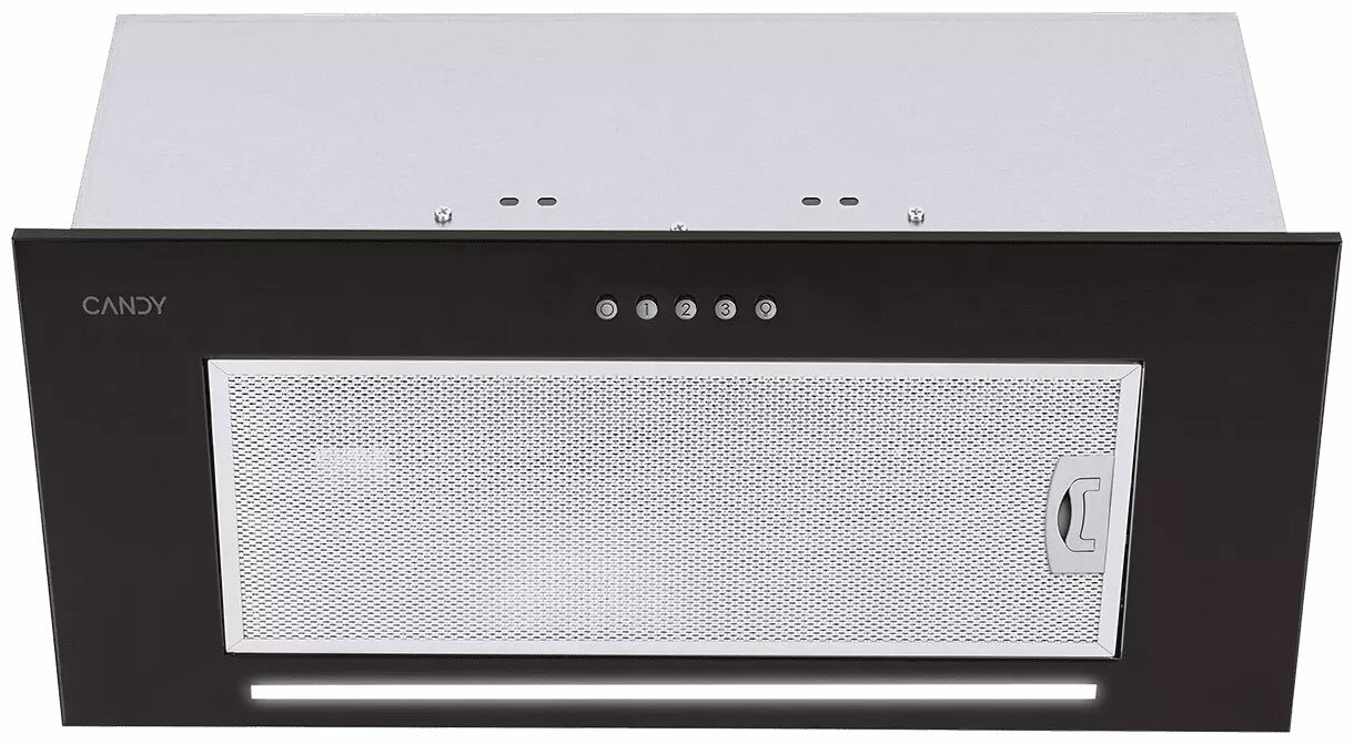 Встраиваемая вытяжка CANDY CVXBI64MB, 600 м³/ч, отвод/циркуляция