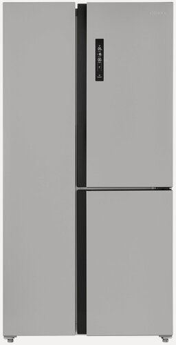 Изображение товара Холодильник Side-by-Side Zugel ZRTD459X No frost, серый металлик