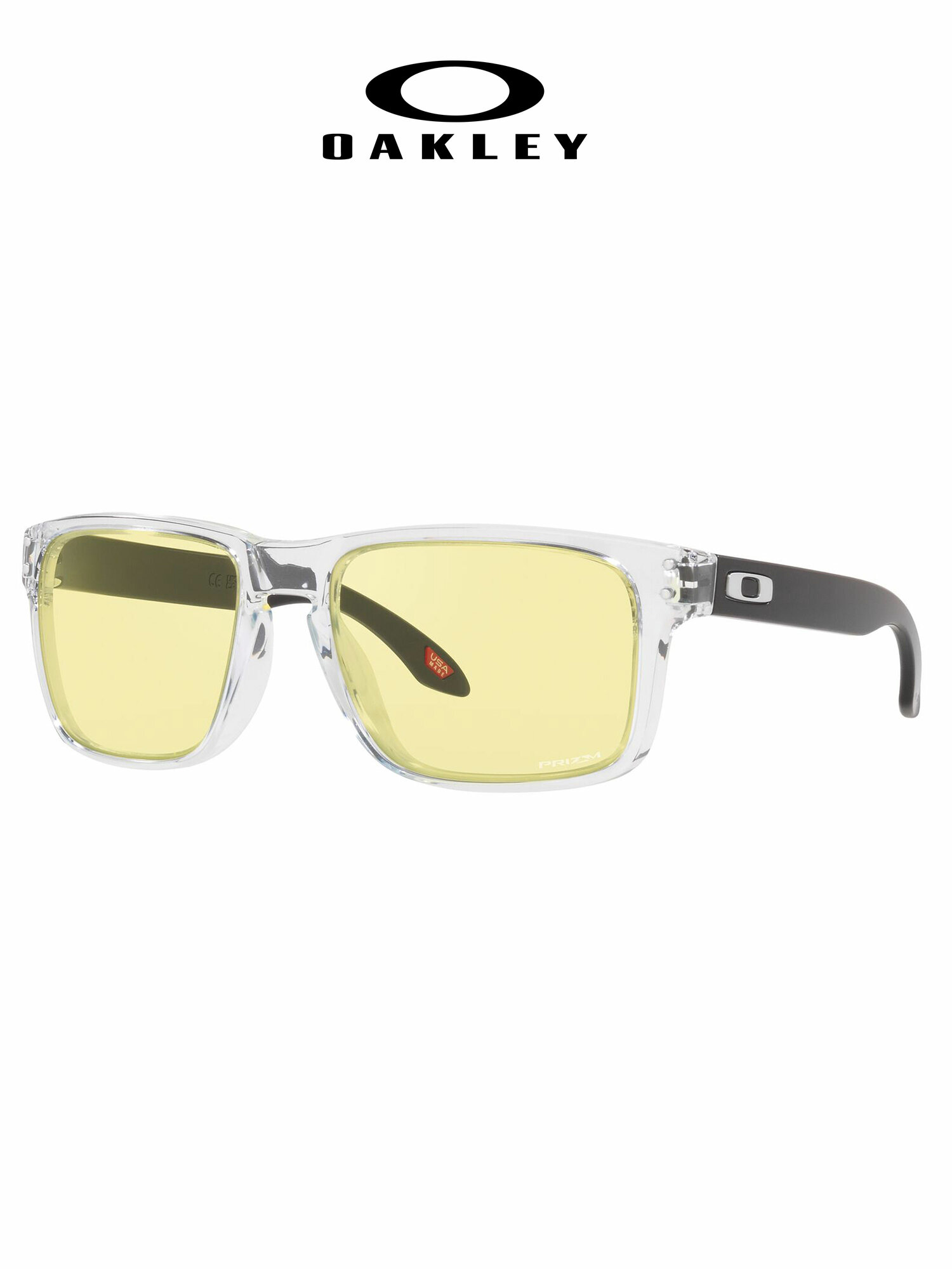 Солнцезащитные очки Oakley, бесцветный, желтый