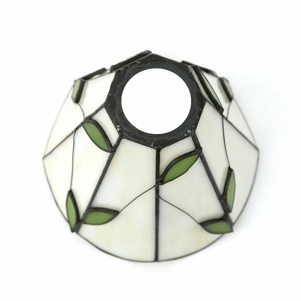 16cm абажур из витражного стекла в стиле Тиффани сменный абажур с крышкой для прикроватных настольных ламп