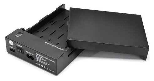 Внешний корпус для 25"&35" HDD SATA 396U3 USB 30 пластик черный