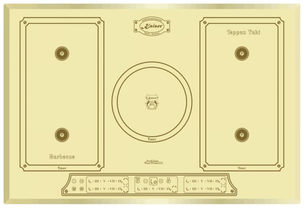 Электрическая варочная панель Kaiser KCT 7797 FI ElfEm