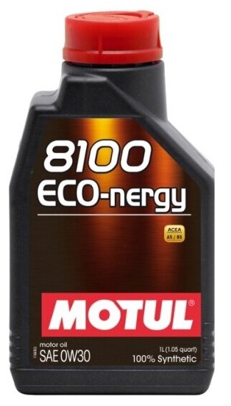 Моторное масло Motul 8100 Eco-nergy 0W-30 синтетическое 1 л