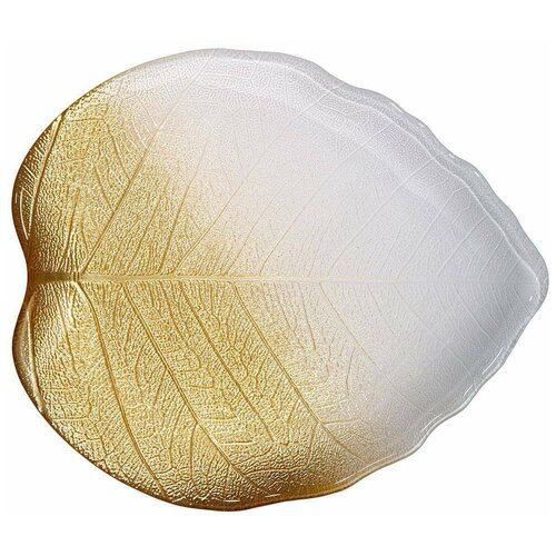 блюдо плоское eden gold 28см