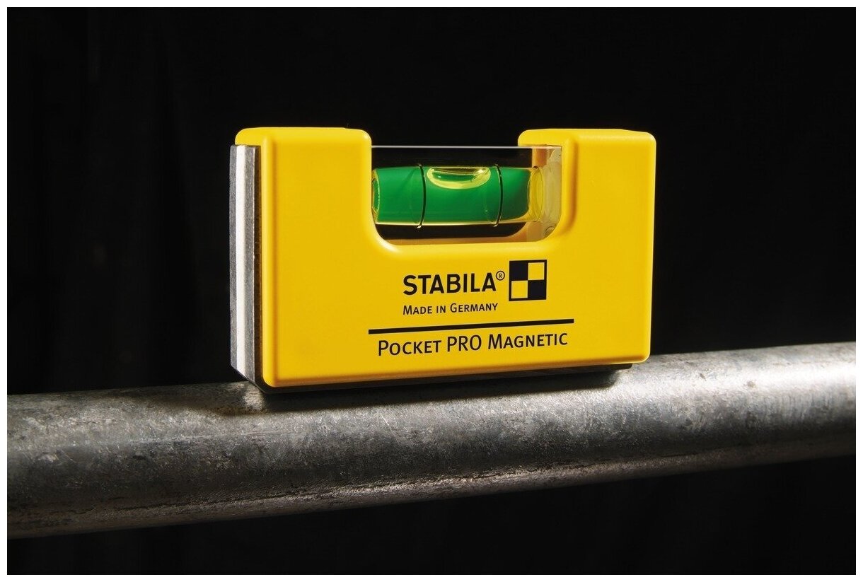 STABILA Уровень тип Pocket Pro Magnetic (1гориз., точн. 1мм/м) (арт. 17768) - фотография № 3