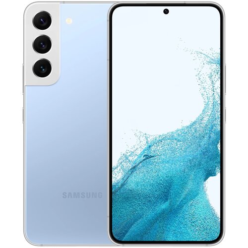 Мобильный телефон Samsung Galaxy S22 S901 8/256 GB (Snapdragon 8 Gen1), синий