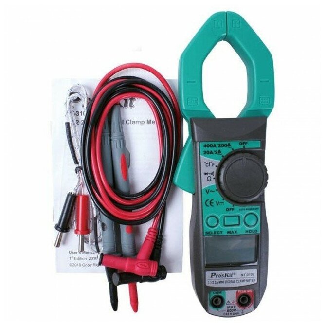 Изображение Цифровые токоизмерительные клещи ProsKit MT-3102