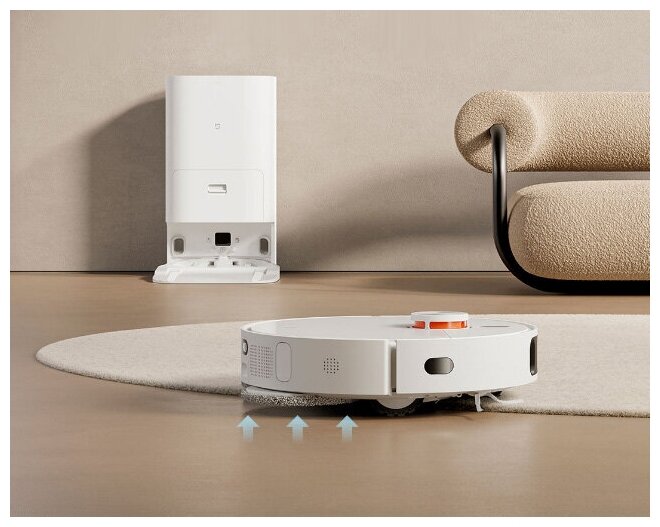Робот-пылесос с базой для самоочистки Xiaomi Mijia Vacuum and Mop Robot (B101CN) - фото №15