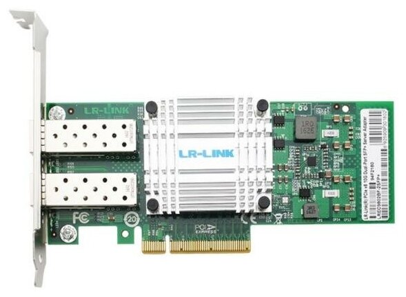 Сетевой адаптер PCIE 10GB FIBER 2SFP+ LREC9802BF-2SFP+ LR-LINK