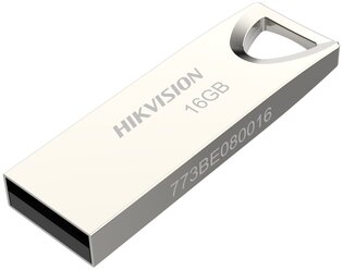 USB Флеш-накопитель 32GB Hikvision M200 USB Flash USB 2.0, 20/10, Silver, Metal case, RTL (HS-USB-M200/32G)