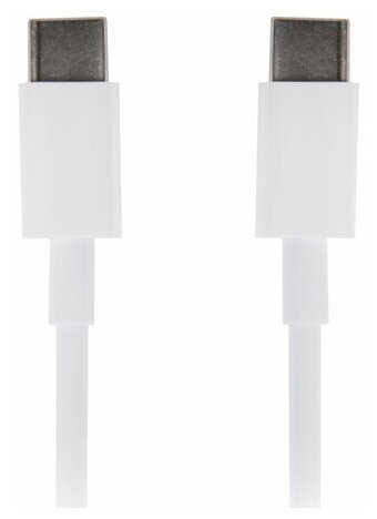 Кабель USB Type-C-Type-C с поддержкой быстрой зарядки белый, 1м, SONNEN, медный 513613 (цена за 1 ед. товара)