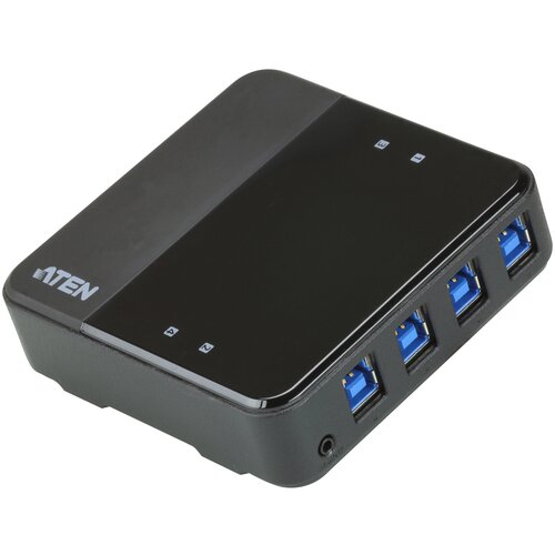 USB Переключатель ATEN US434 / US434-AT, 4-портовый USB 3.0 коммутатор для 4 периферийн. ATEN US434-AT