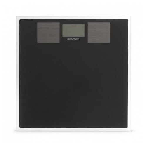 Цифровые весы для ванной комнаты на солнечных батареях, Черный Brabantia