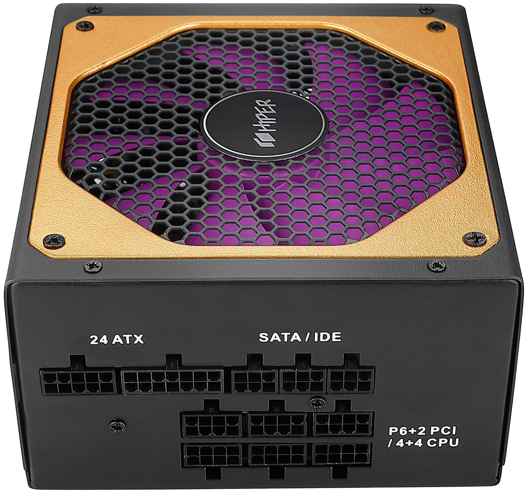 Блок питания ATX 1200W Hiper HPG-1200FM Black