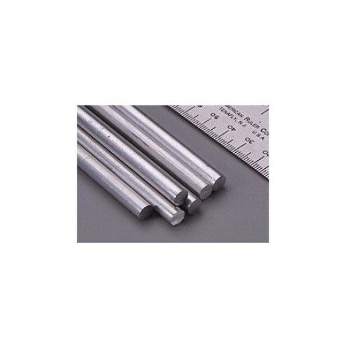 Пруток алюминиевый 3,2 мм, 3 шт х 30 см, KS Precision Metals (США) KS5061
