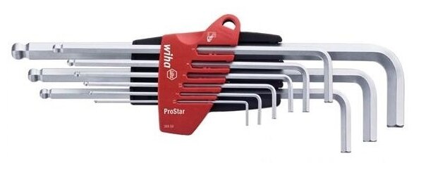 Набор штифтовых ключей в держателе ProStar 369S9 07185 WIHA