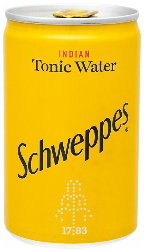 Schweppes Indian Tonic, 150мл ж/б, 1шт, Великобритания - фотография № 2