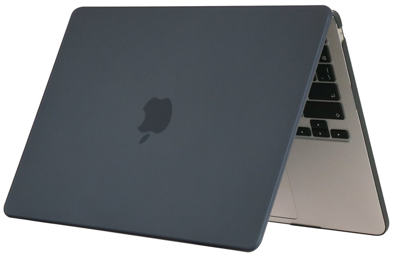 Чехол - накладка для ноутбука MacBook Air 13,6" A2681 (M2) iBlas, черная матовая