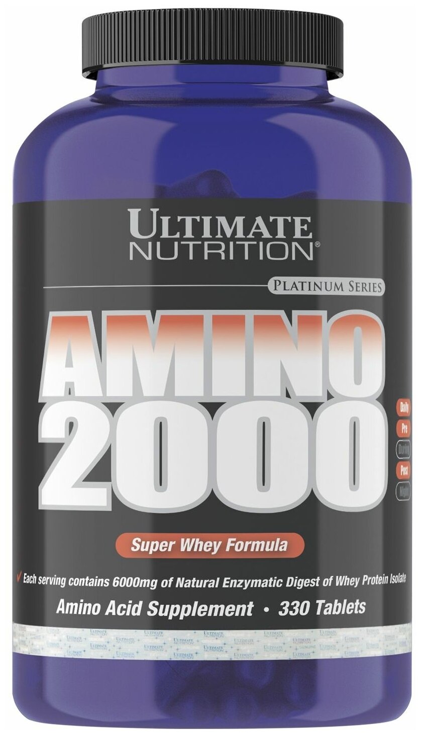 Ultimate Nutrition Amino 2000 330 капсул