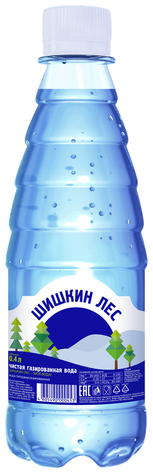Вода питьевая Шишкин Лес 0,4л газ - фотография № 11