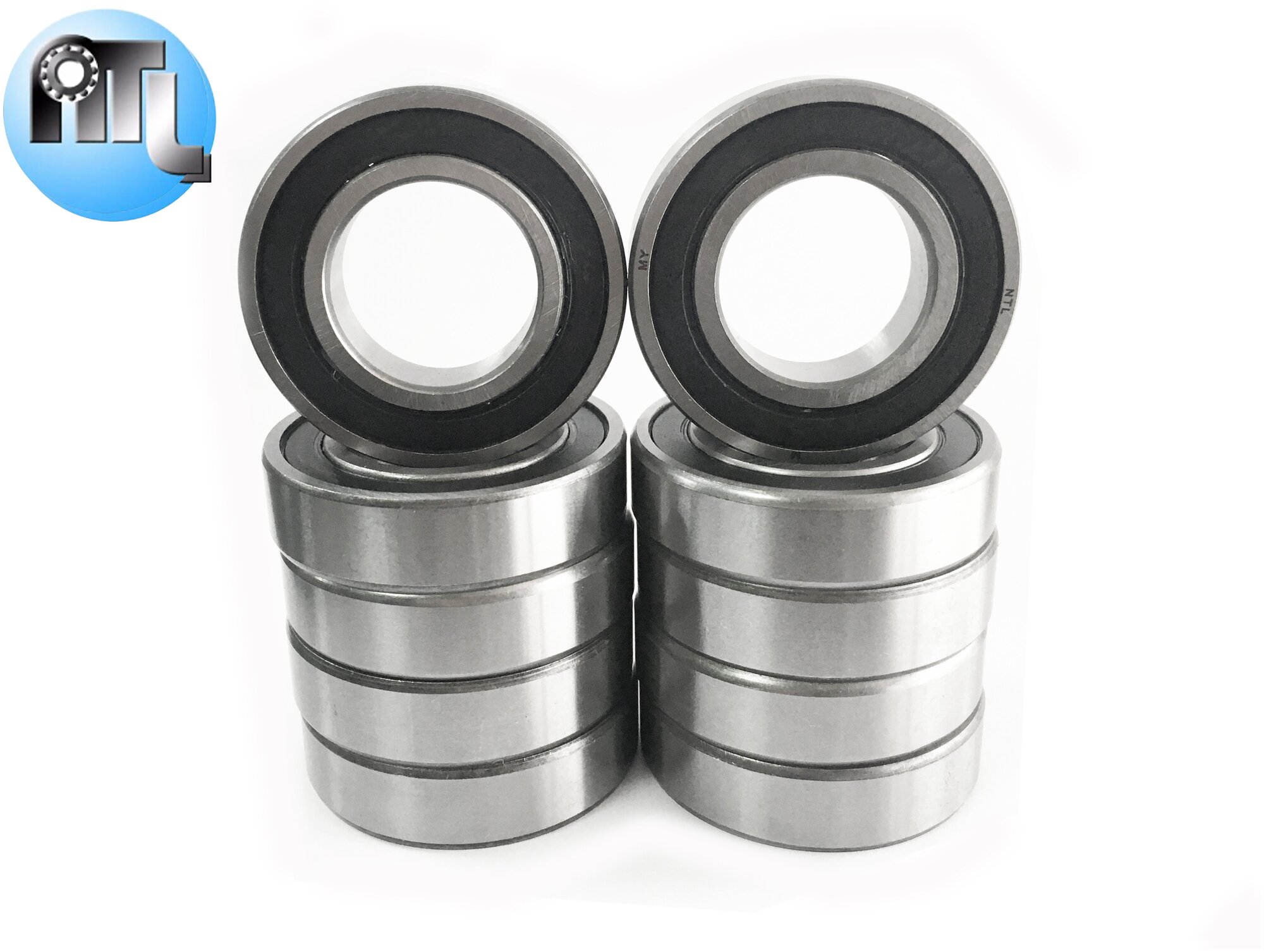 Комплект из 10 шт. Подшипник 6001-2RS (180101) NTL Bearing