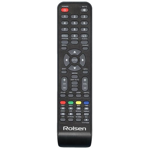 Пульт дистанционного управления для ROLSEN YX-CY309E tv RL-29D1307T2C и др/RUBIN YX-CY309E tv RB-19SE5T2C и др/ SHIVAKI/orig./ пульт yx cy309e для телевизоров rubin shivaki hyundai