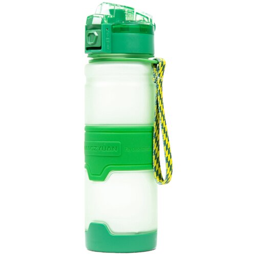 Бутылка для воды спортивная зеленая Kangzyuan 500мл бутылка для воды aladdin aveo 0 7l зеленая