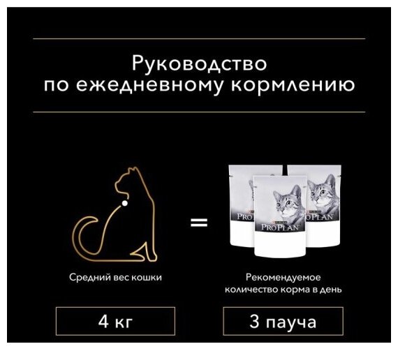 Влажный корм для стерилизованных кошек Pro Plan Nutrisavour, с курицей 26 шт. х 85 г (кусочки в соусе) - фотография № 7