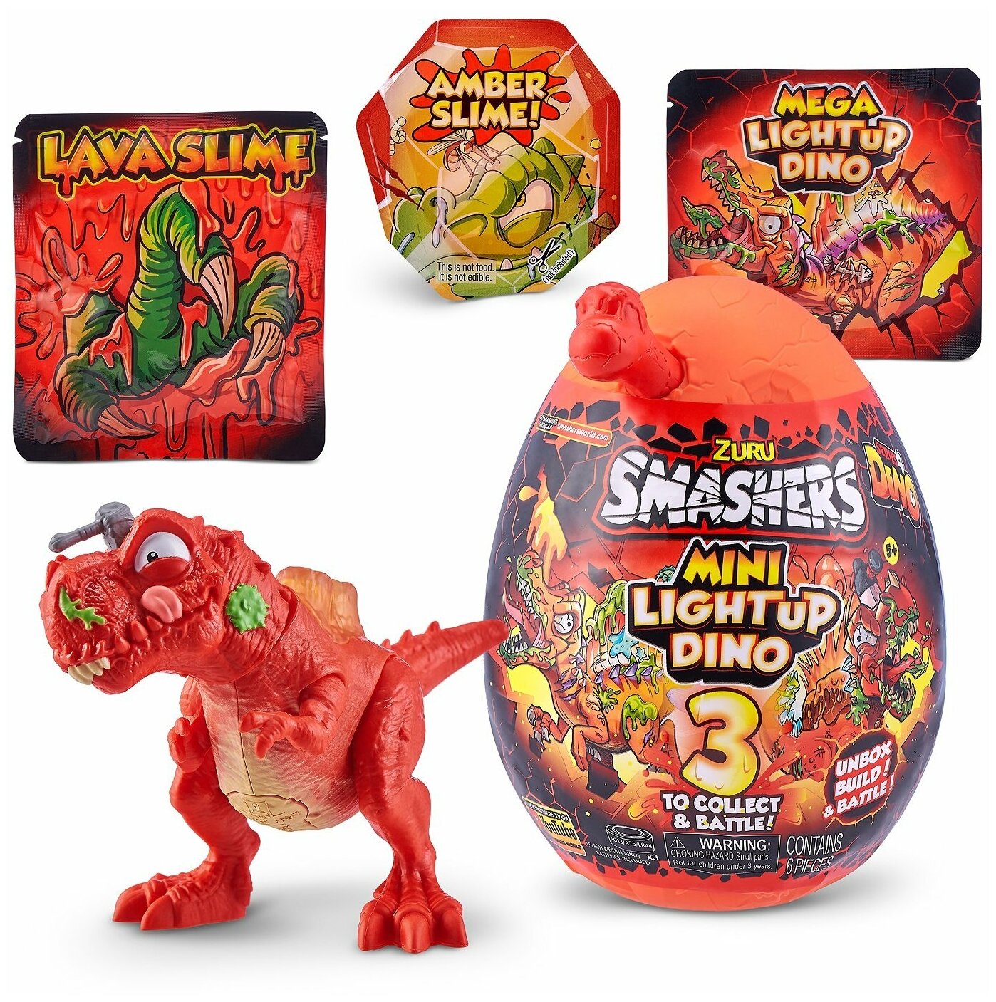 Игрушка Zuru Smashers: Zuru Smashers 7473SQ1 Игрушка Zuru Smashers: Mega Lava, в ассортименте
