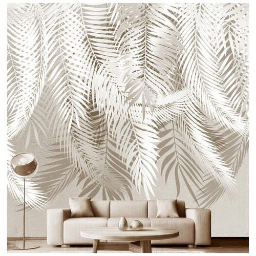 Фотообои на стену Модный Дом Пушистые пальмы 300x290 см (ШxВ)