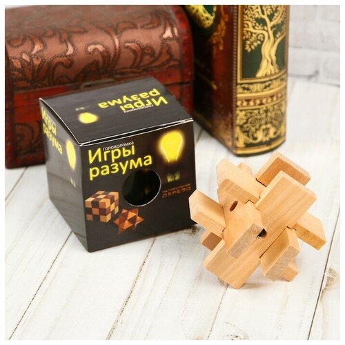 головоломки для детей деревянная головоломка башня познания Головоломка деревянная Игры разума «Башня познания»
