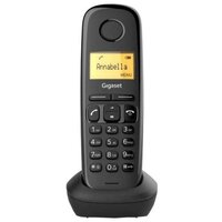 Трубка дополнительная Dect Gigaset A270H HSB RUS черный для A170/270