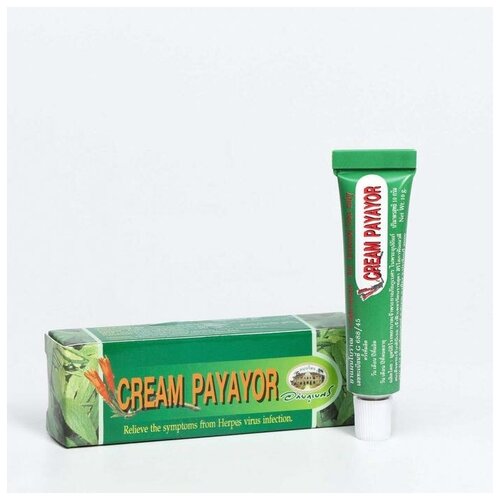 Крем для лица и для губ ABHAI CREAM PAYAYOR против герпеса, 10 г