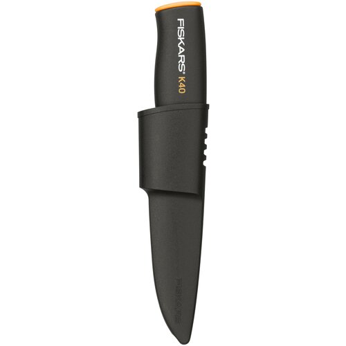 нож туристический с пластиковыми ножнами 3418b Нож Fiskars общего назначения K40