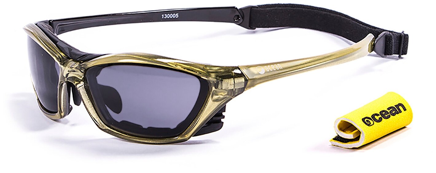 Солнцезащитные очки OCEAN  OCEAN Lake Garda Transparent Green / Grey Polarized lenses