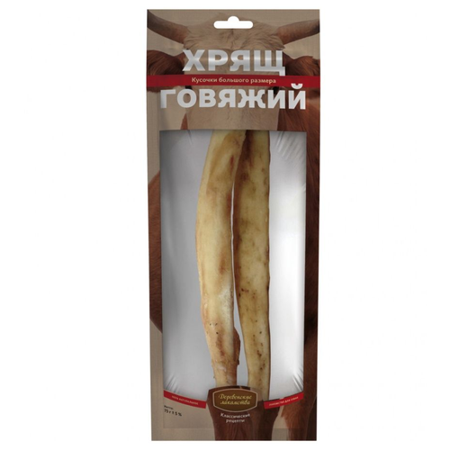 Деревенские лакомства Лакомство для собак Хрящ говяжий большой 75г х 5 шт.
