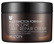 Восстанавливающий крем для лица Mizon All In One Snail Repair с экстрактом улитки, 75 мл