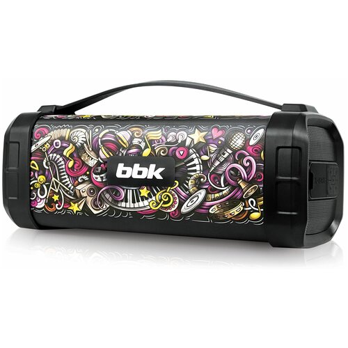 Музыкальная система BBK BTA604 (B/GT) black (20Вт, Bluetooth, AUX IN, USB2.0, FM) (BTA604 (B/GT))