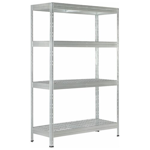 Стеллаж металлический AR Shelving Rivet Wire 1800x1200x450 мм 4 полки